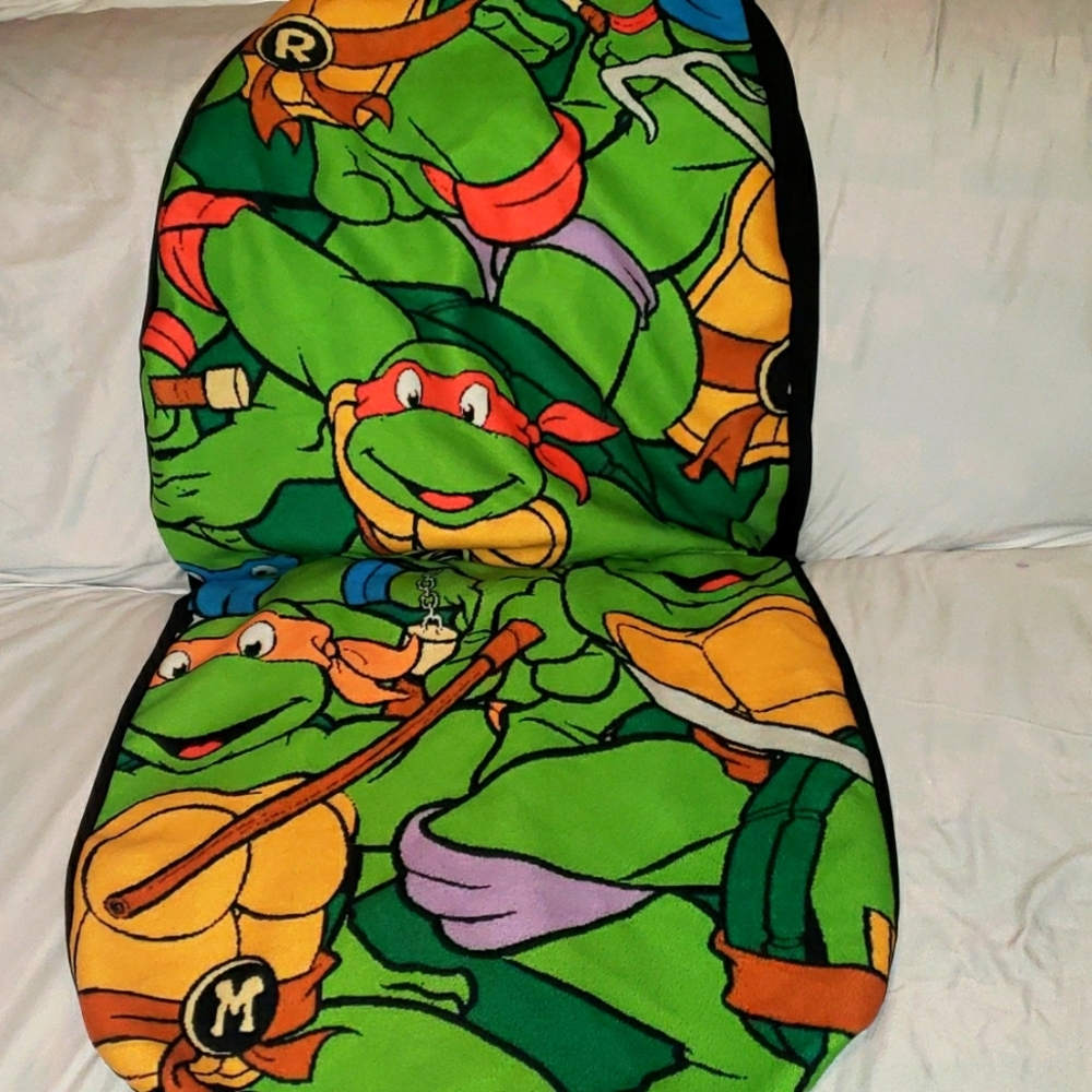 TMNT Kids Bucket Seat Cover TMNT Leonardo, Michel Angelo, Raphael, Donatello